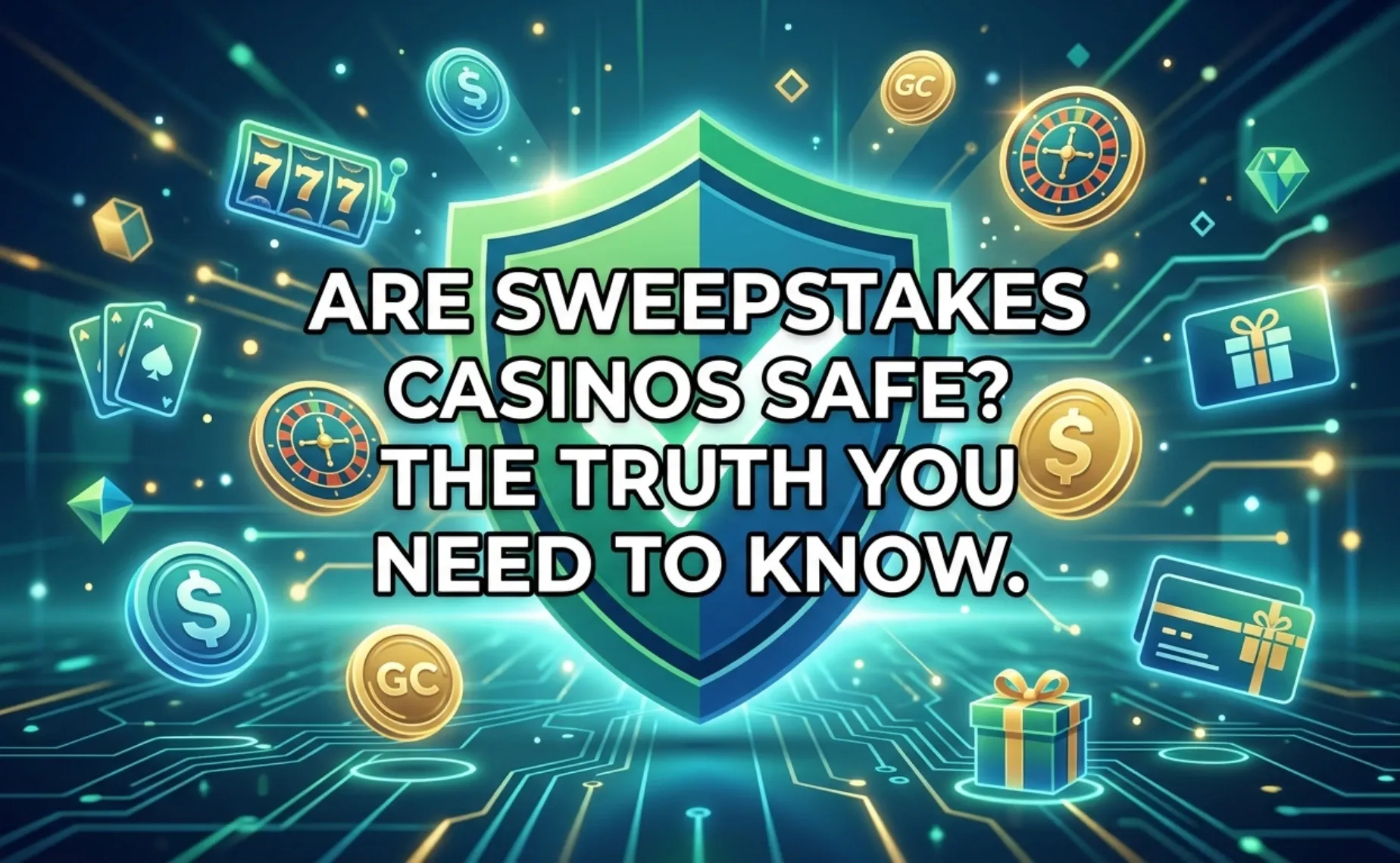 are sweepstakes casinos safe