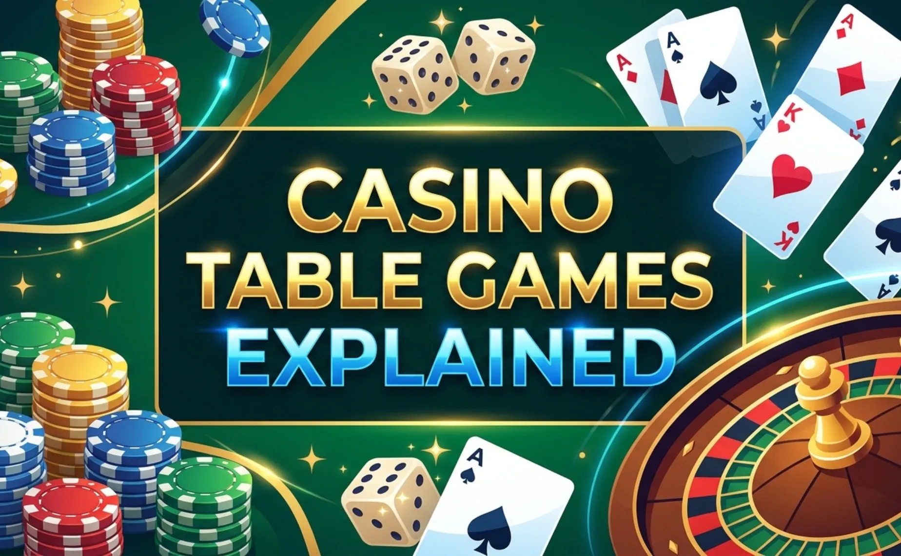 casino table games explained
