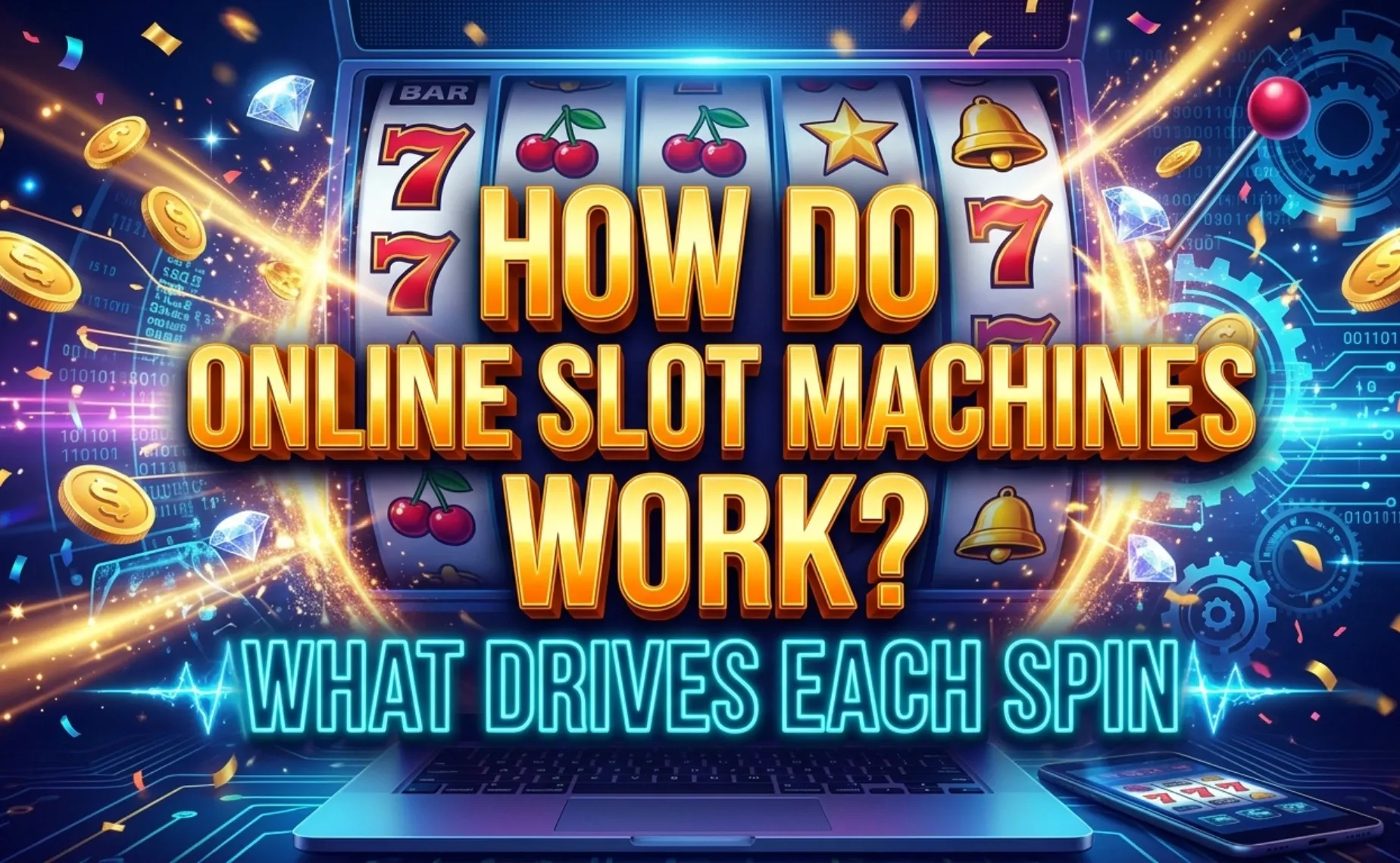 how do online slot machines work