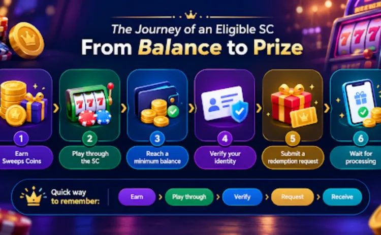 journey of an eligible sweeps coins