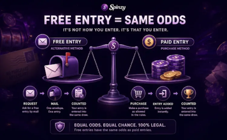 free entry method and paid entry