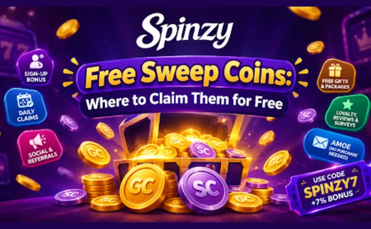free sweep coins and where to claim