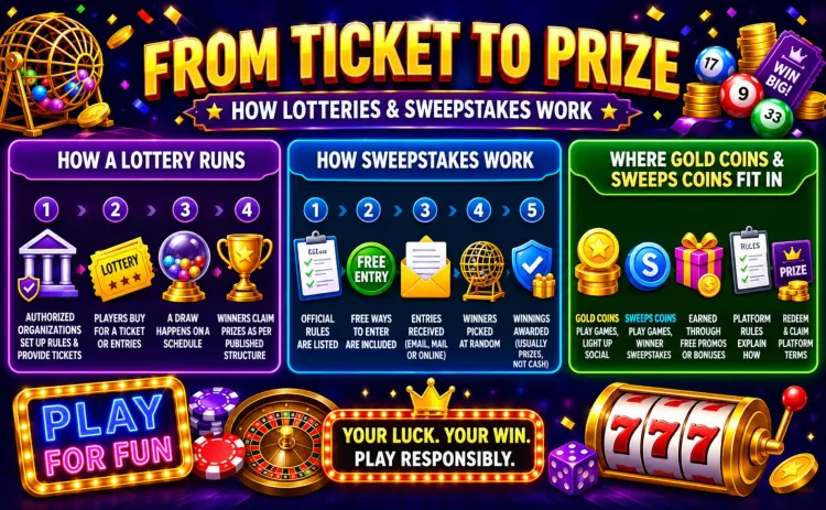 how lotteries and sweepstakes work