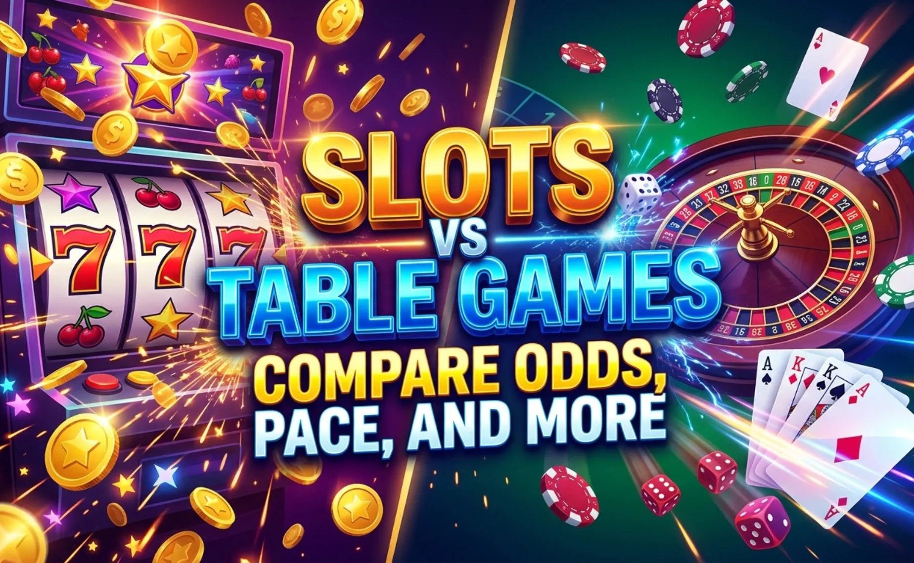 slot vs table games blog banner