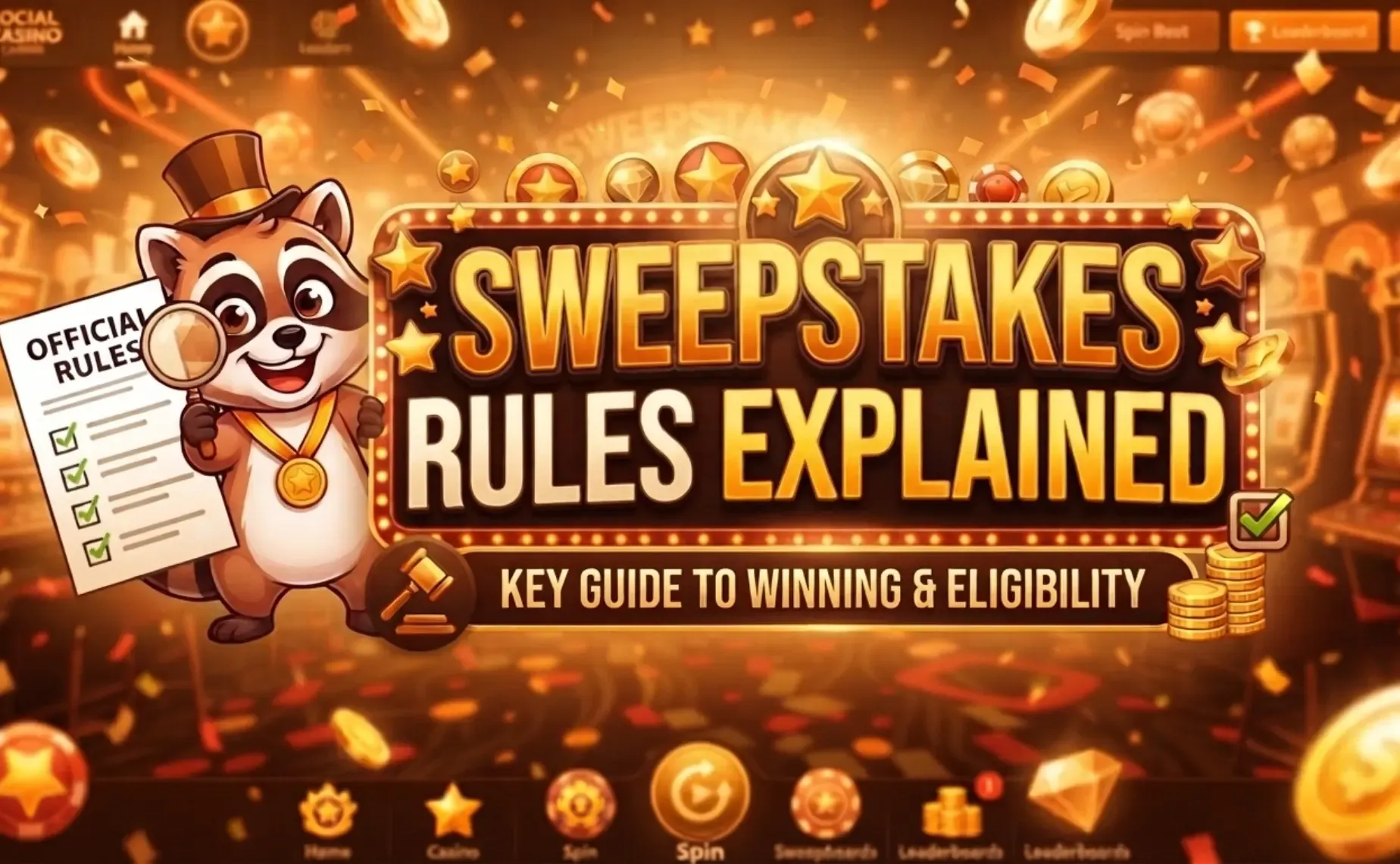 sweepstakes rules